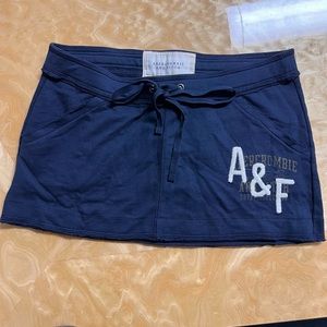Navy blue Abercrombie & fitch skirt